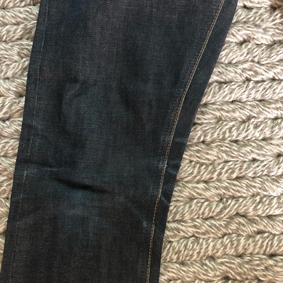 Nudie Grim Tim Dry Red Selvage Denim - Picture 5 of 10